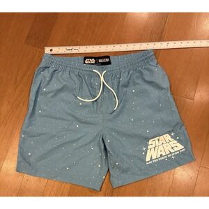 RSVLTS x Star Wars Collaboration Retro 77 Hybrid Swim Shorts Large AOP EUC Blue